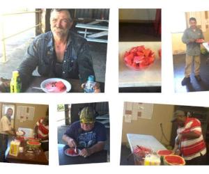 Tyler Pipe Team Beats the Heat with a Cold Slice of Watermelon